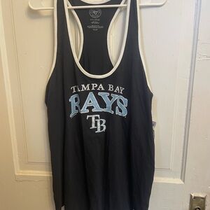 47 Brand Tampa bay rays racetrack men’s tanktop nwt